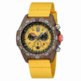 Luminox Men's Watch - Bear Grylls Chrono Rotating Bezel Yellow Strap | XB.3745.ECO