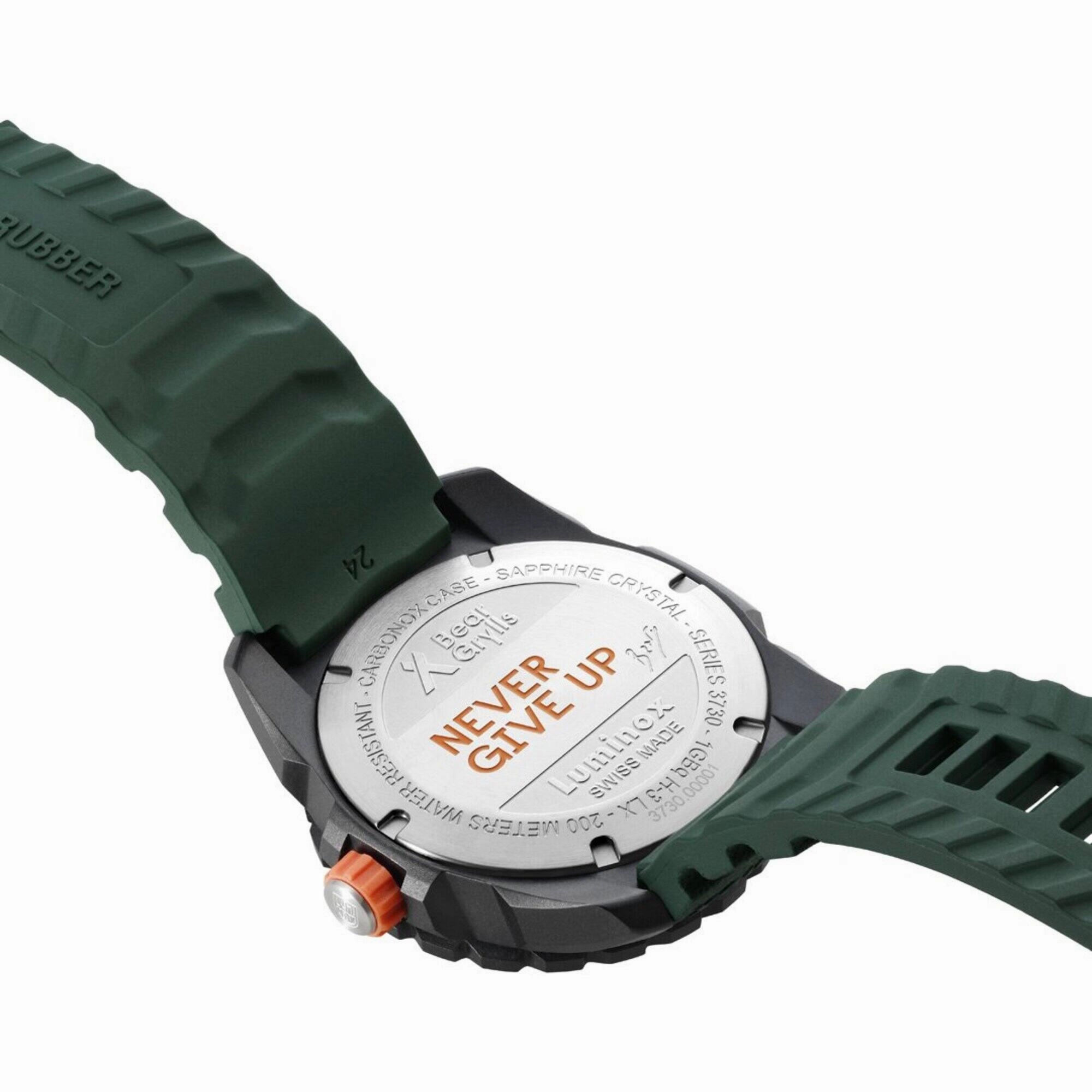 Luminox Men's Watch - Bear Grylls Survival Rotating Bezel Green Strap | XB.3735