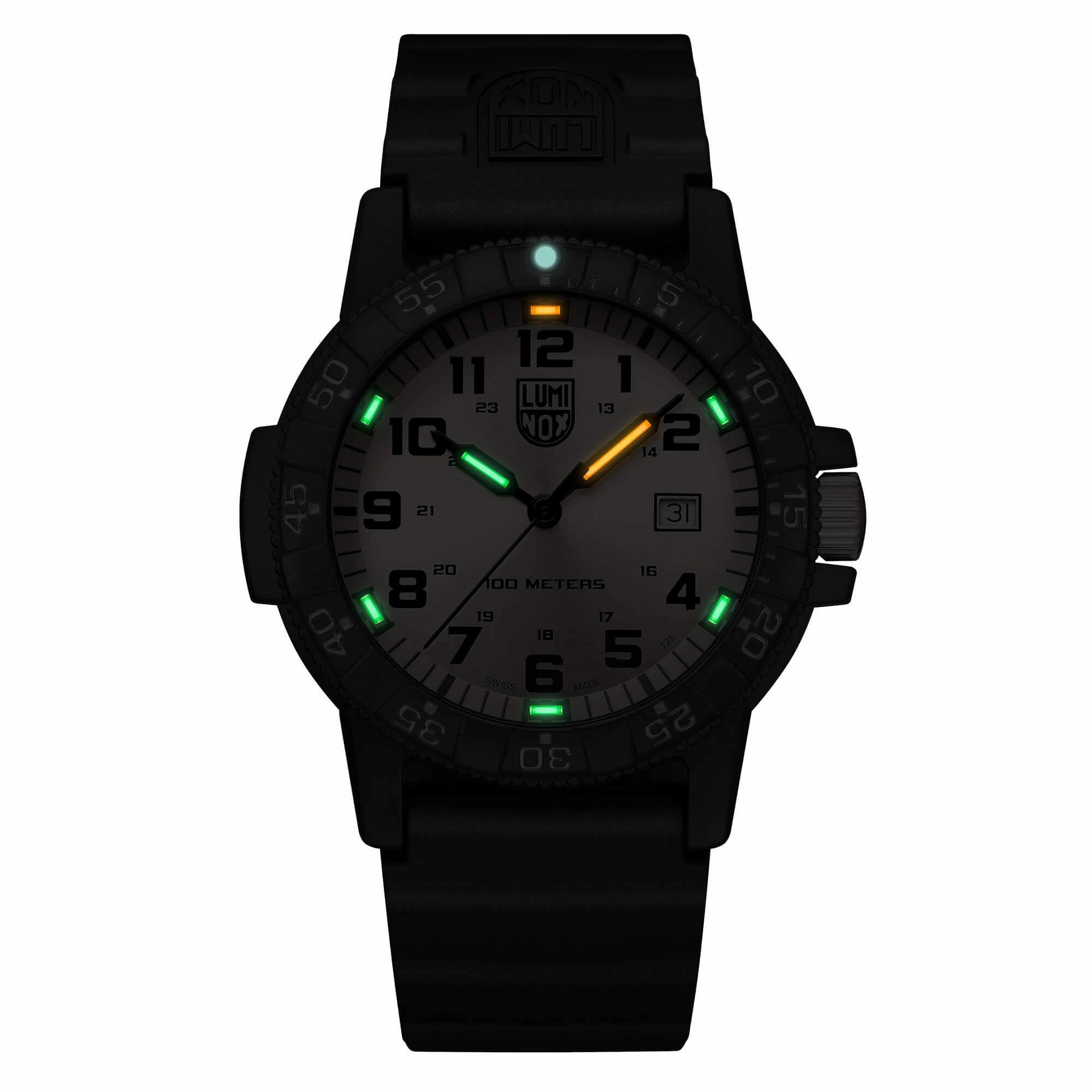 Luminox Men's Watch - Leatherback Sea Turtle Giant Black Rubber Strap | XS.0325.GP