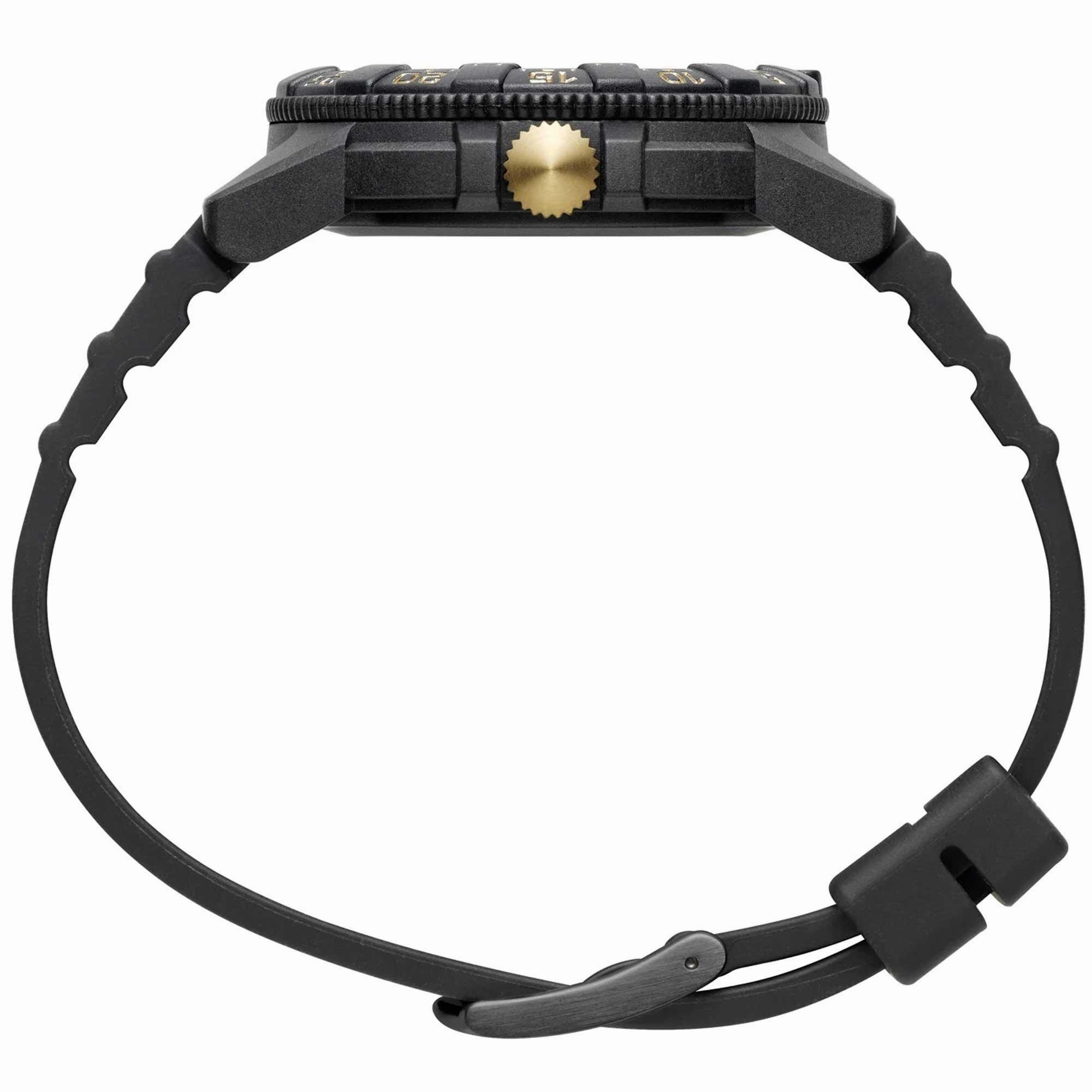 Luminox Men's Watch - Leatherback Sea Turtle Giant Black Rubber Strap | XS.0325.GP