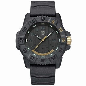 Luminox Men's Watch - Master Carbon Navy Seal Black Dial Strap | XS.3805.NOLB.SET