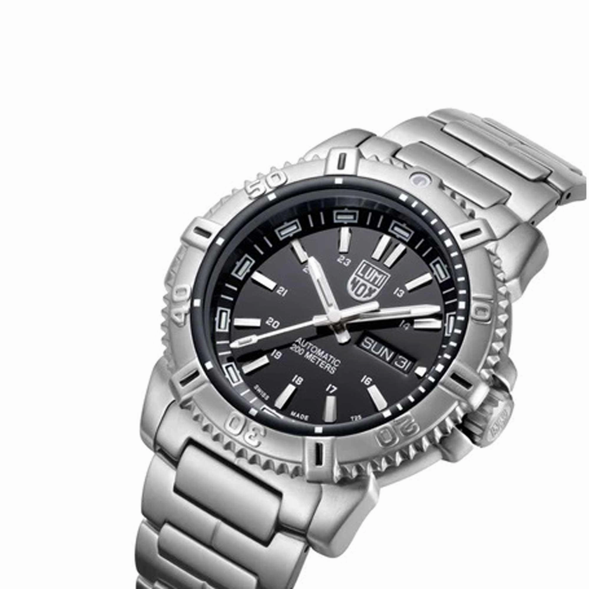 Luminox Men's Watch - Modern Mariner Rotating Bezel Silver Bracelet | XS.6501.NV.F
