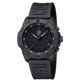 Luminox Men's Watch - Pacific Diver Chronograph Black Dial Rubber Strap | XS.3141.BO