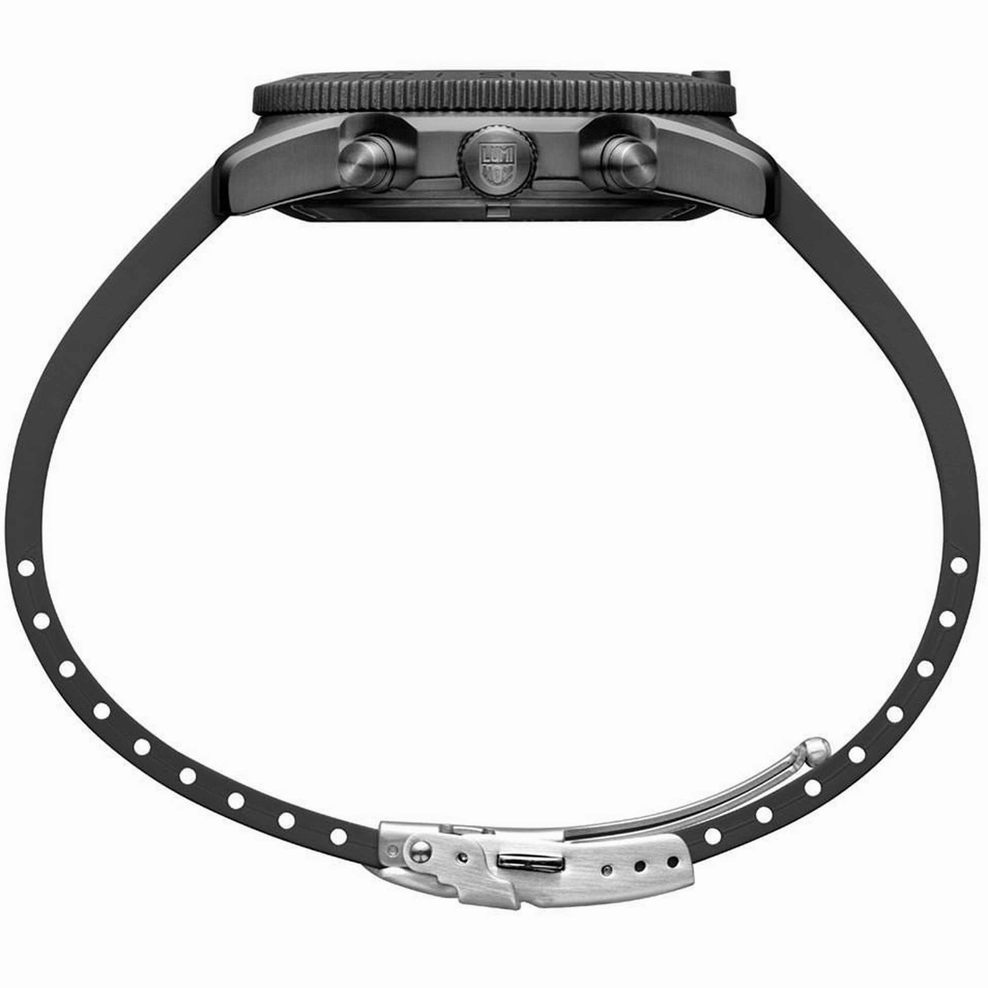 Luminox Men's Watch - Pacific Diver Chronograph Black Dial Rubber Strap | XS.3141.BO