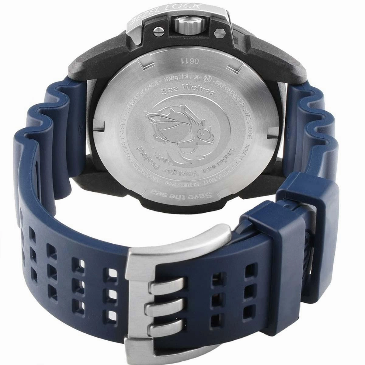 Luminox Men's Watch - Scott Cassell Deep Dive Swiss Quartz Blue Strap | 1553