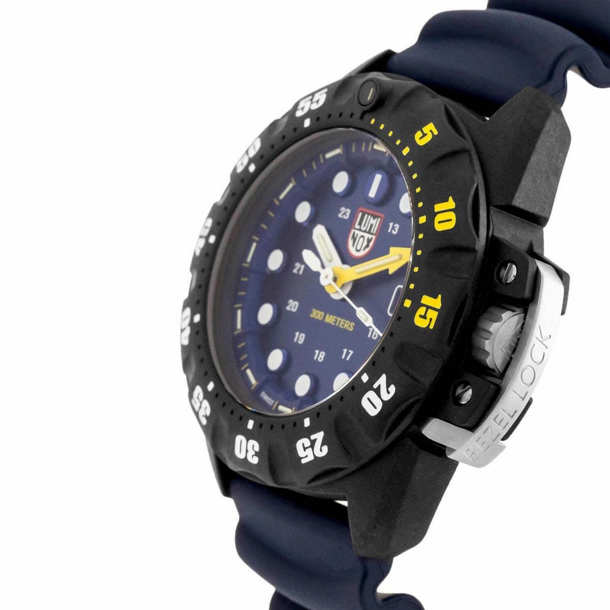 Luminox Men's Watch - Scott Cassell Deep Dive Swiss Quartz Blue Strap | 1553