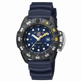 Luminox Men's Watch - Scott Cassell Deep Dive Swiss Quartz Blue Strap | 1553