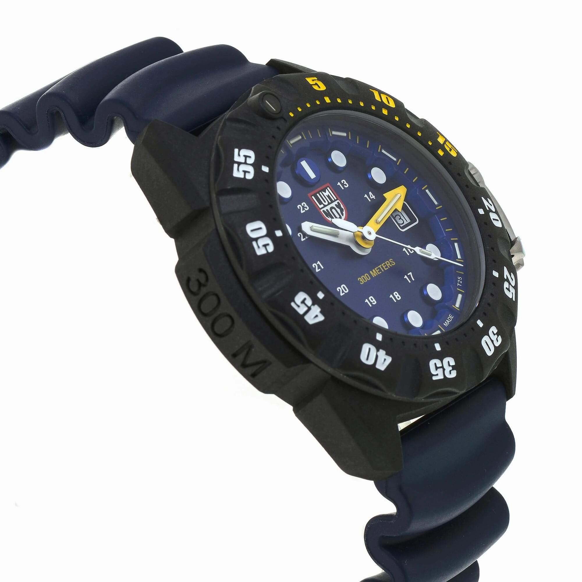 Luminox Men's Watch - Scott Cassell Deep Dive Swiss Quartz Blue Strap | 1553