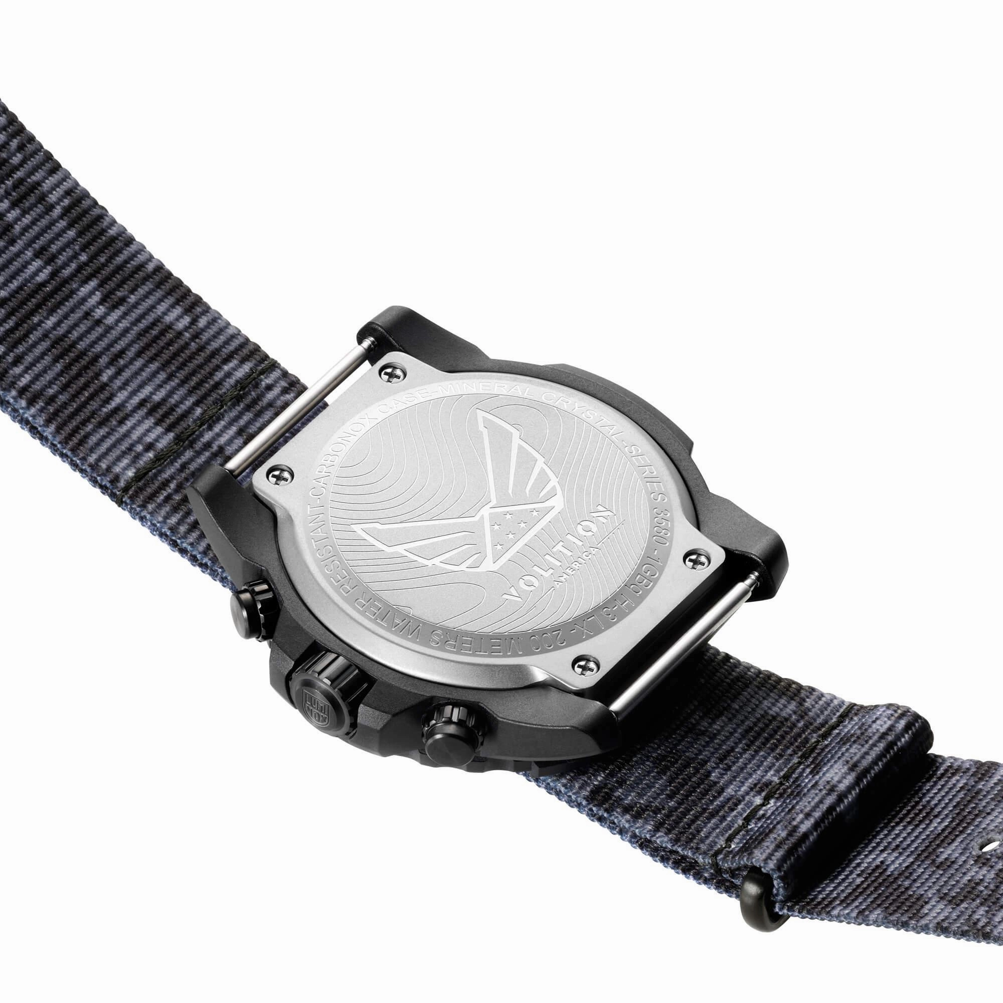 Luminox Men's Watch - X Volition Navy Seal Chronograph Nylon Strap | XS.3581.BO.VOL