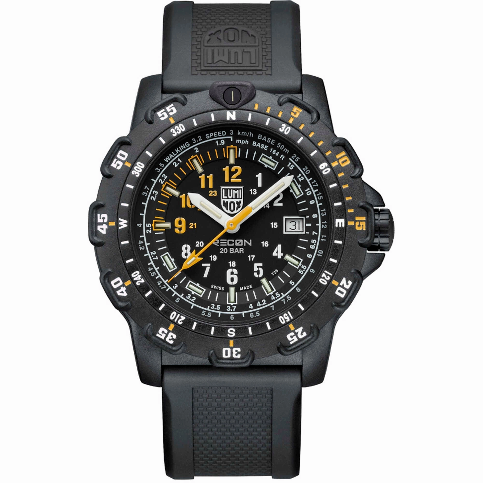 Luminox Men's Watch Set - Recon Point Man Rotating Bezel Black Strap | XL.8825.H.SET