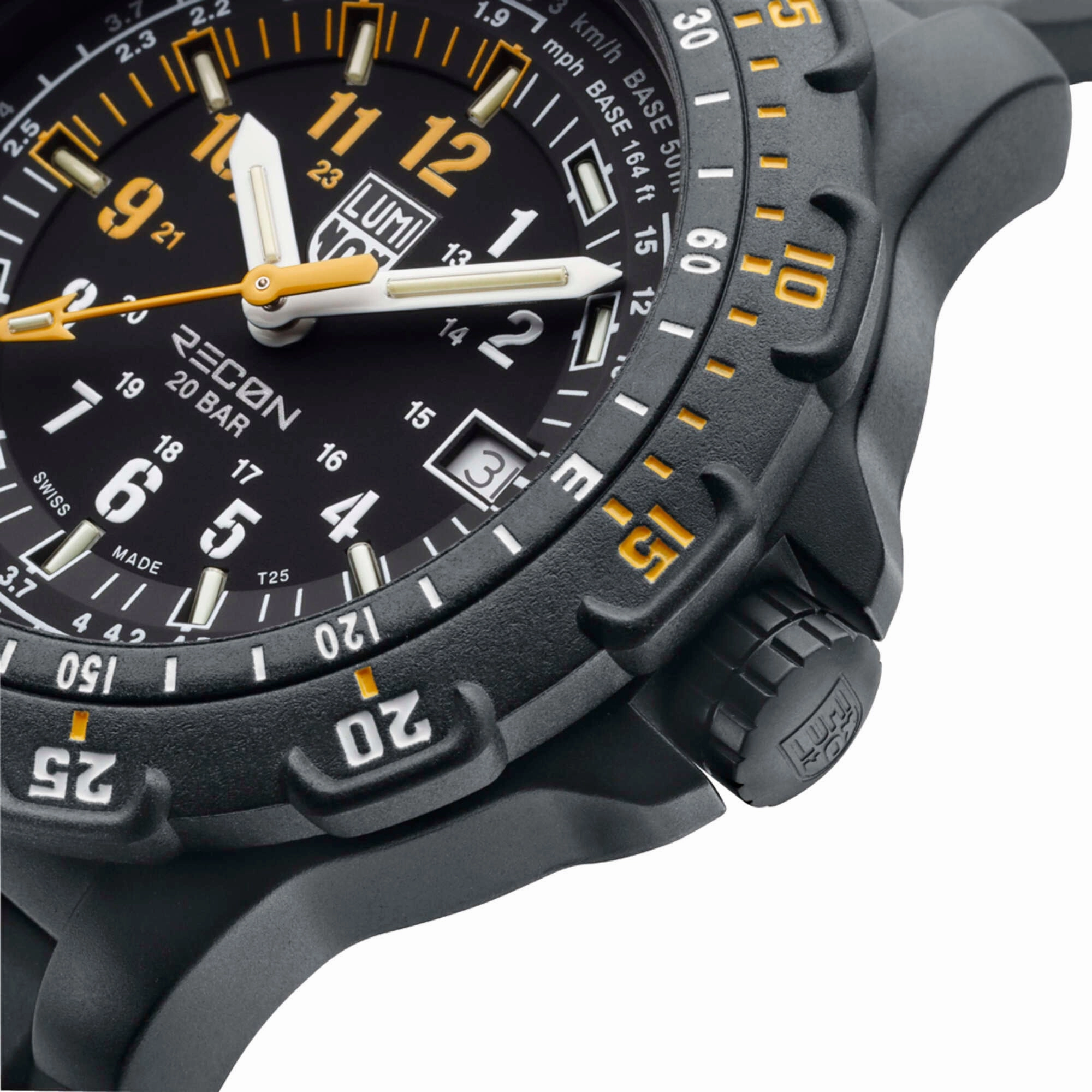 Luminox Men's Watch Set - Recon Point Man Rotating Bezel Black Strap | XL.8825.H.SET