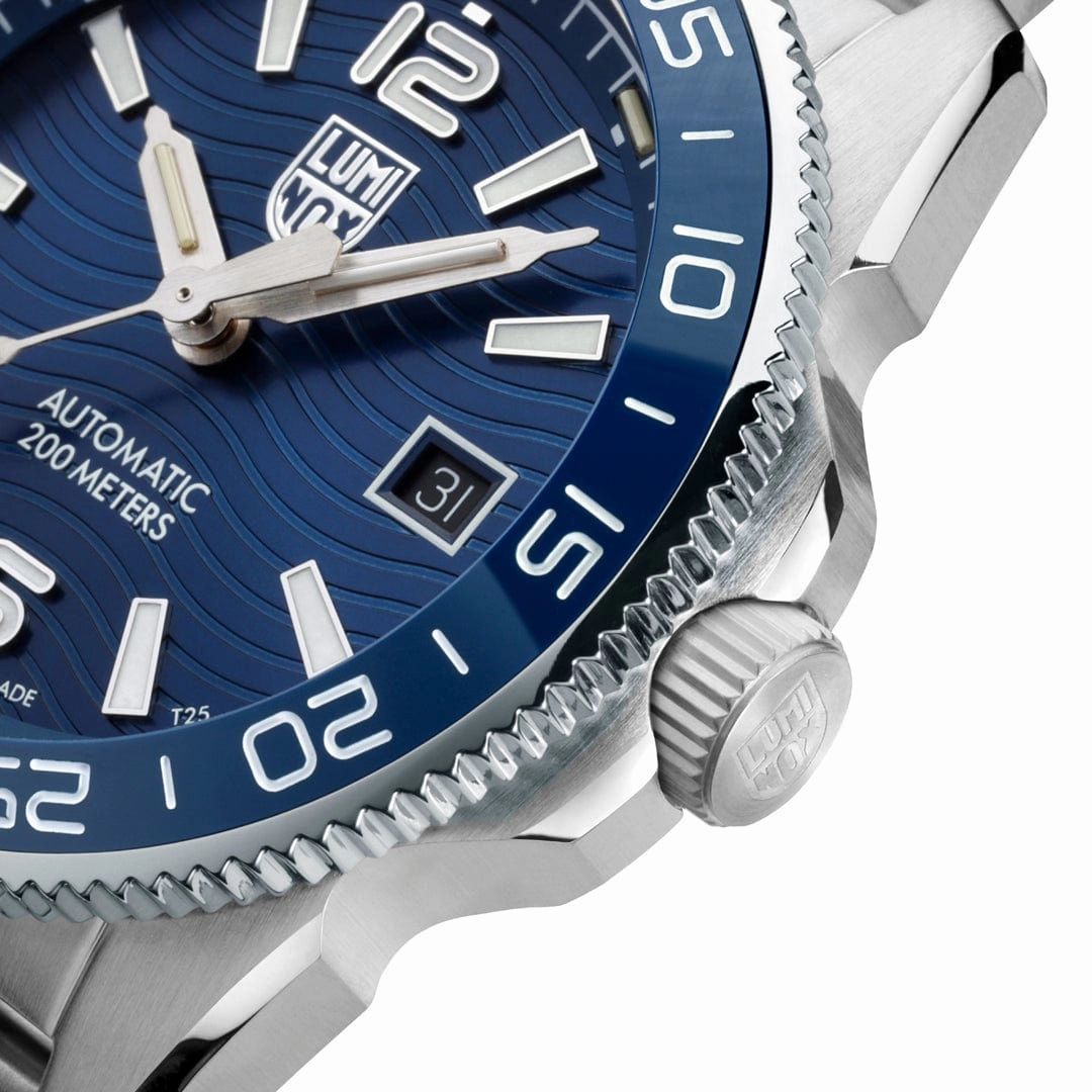 Luminox Pacific Diver Automatic Dive Blue Dial Stainless Steel Watch XS.3104