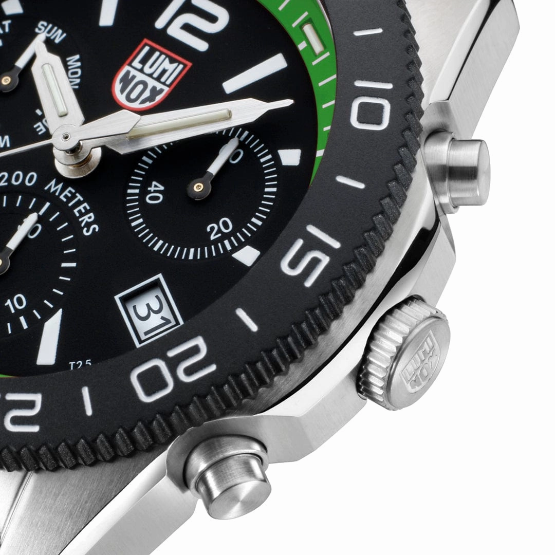 Luminox Pacific Diver Chronograph Dive Genuine Rubber Strap Watch XS.3157.NF.SET