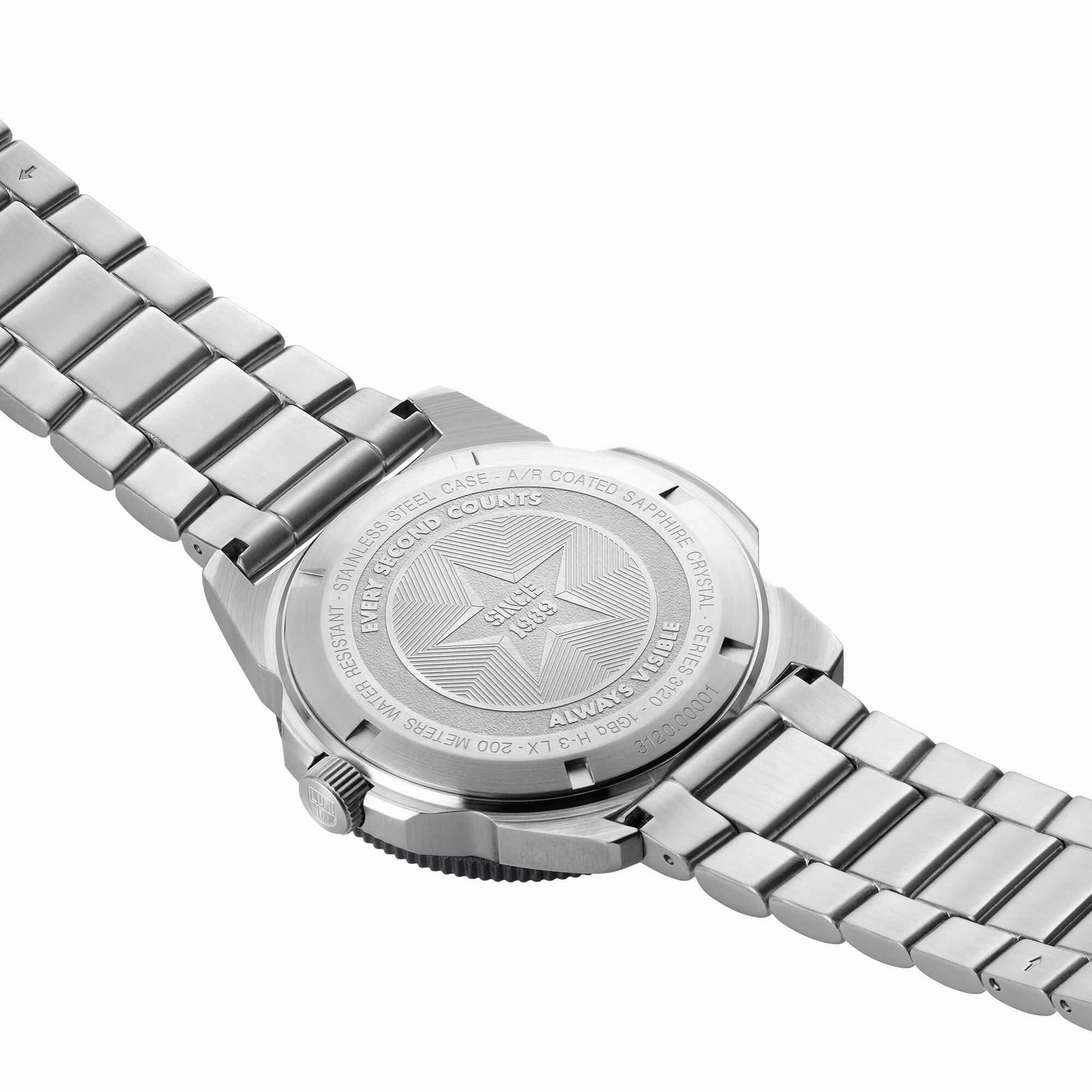 Luminox Pacific Diver Silver Bracelet Watch | XS.3122