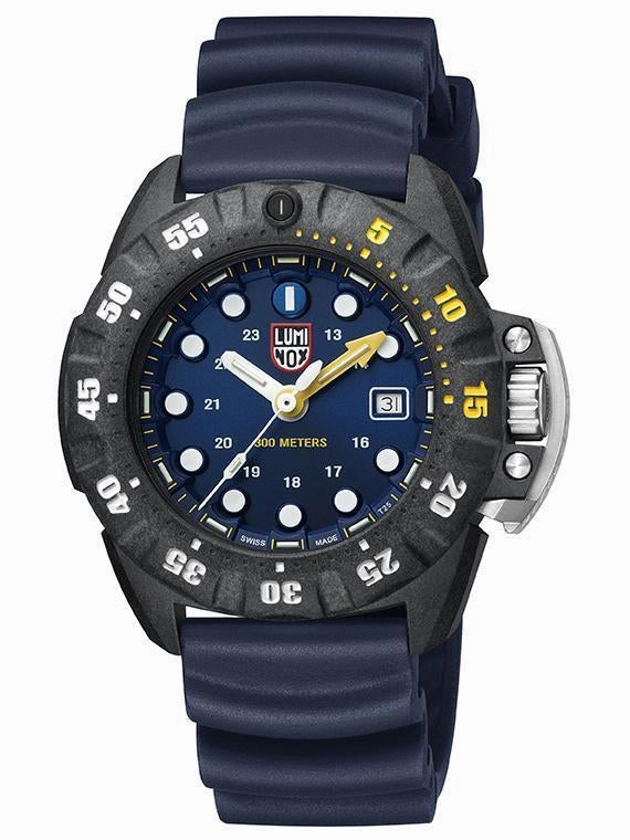 Luminox SCOTT CASSELL DEEP DIVE Blue Mens Divers Watch 1553