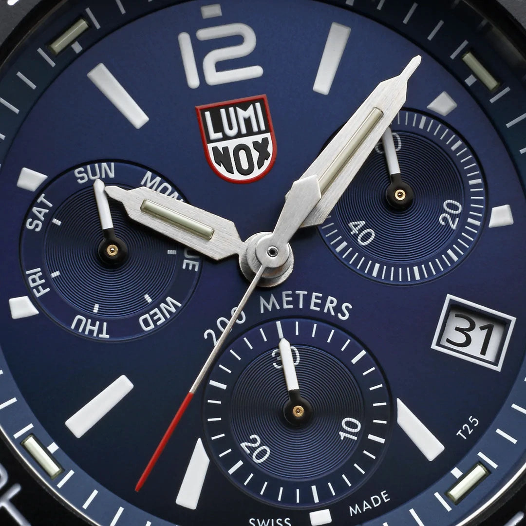 Luminox Sea Pacific Diver 3140 Black Blue Bracelet Watch