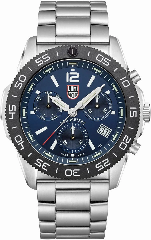Luminox Sea Pacific Diver 3140 Black Blue Bracelet Watch