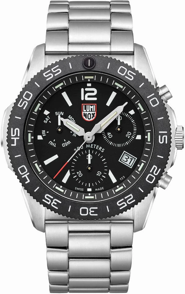 Luminox Sea Pacific Diver Chronograph 3140 Black Black Watch