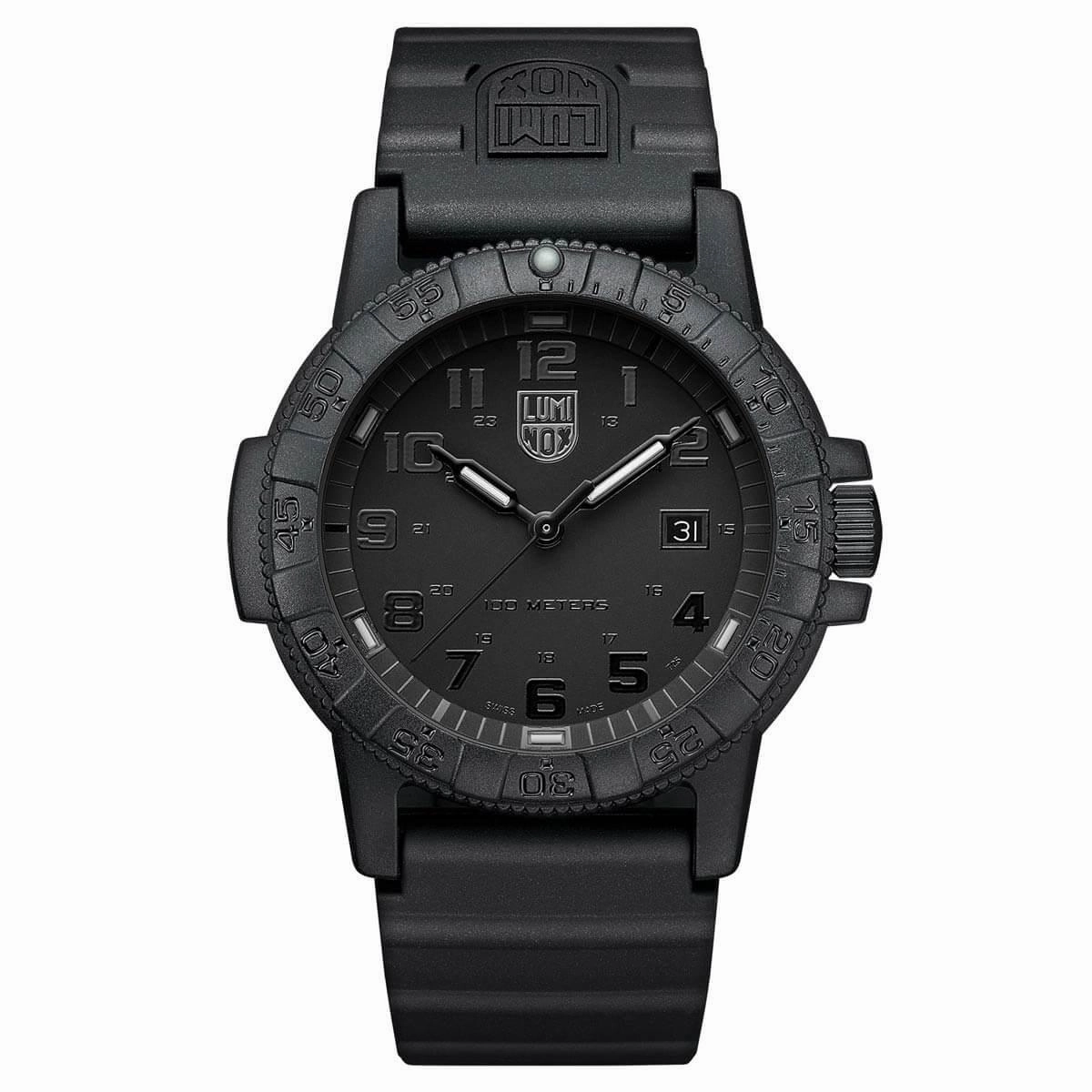 Luminox Sea Turtle Giant 0320 Men's Black Band Watch | 0321.BO