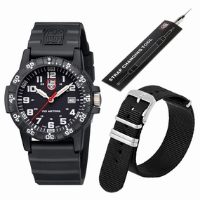 Luminox Sea Turtle Giant Men's Black Dial Watch Set | XS.0321.Z.SET