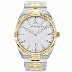 Mathey Tissot Men's Classic White Dial Watch