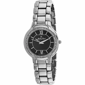 Mathey Tissot Women's Watch - Classic Black Dial Stainless Steel Bracelet | D2781AN