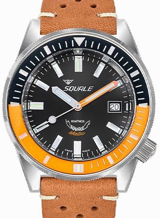 Matic Satin Orange Leather