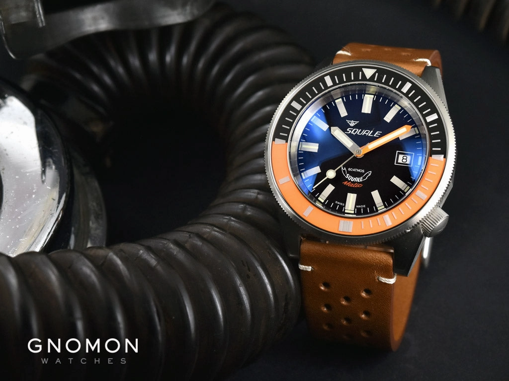 Matic Satin Orange Leather