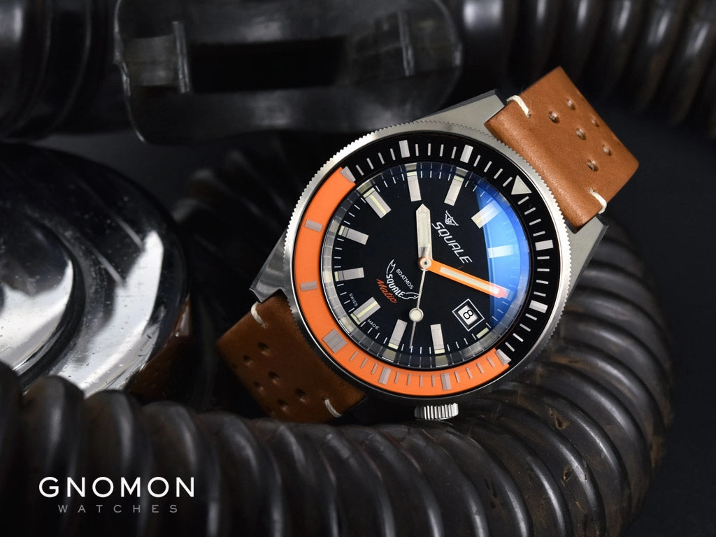 Matic Satin Orange Leather