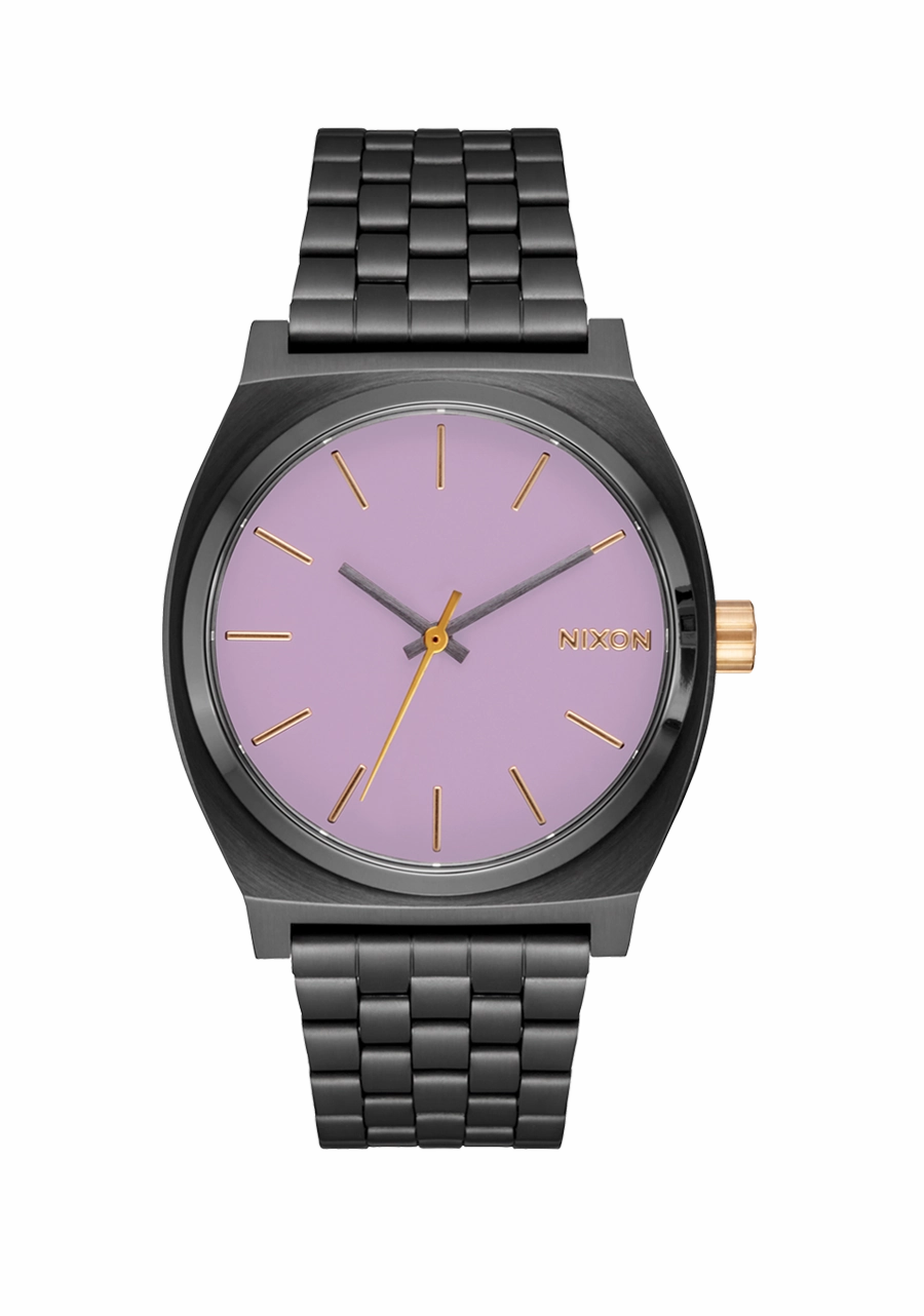 Medium Time Teller - Gunmetal / Lavender / Gold