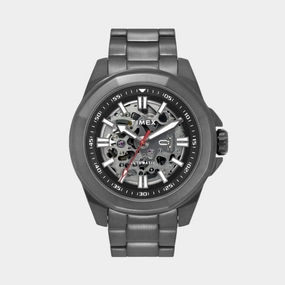 Men Automatic Black Dial Analog Stainless Steel Watch TWEG24103