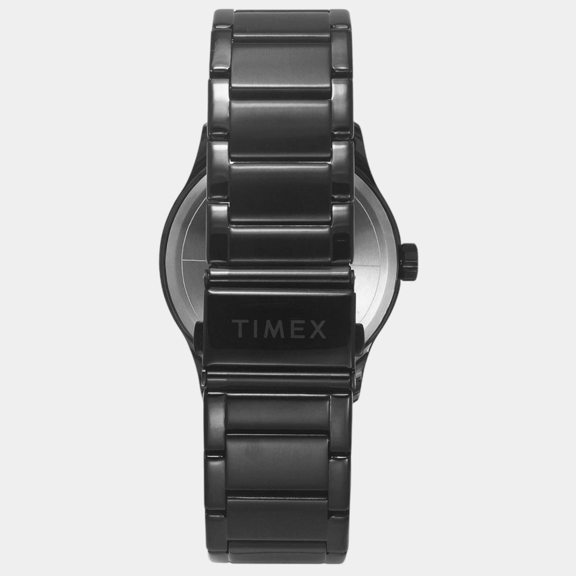 Men Quartz Black Dial Multi-Function Stainless Steel Watch TW0TG7630
