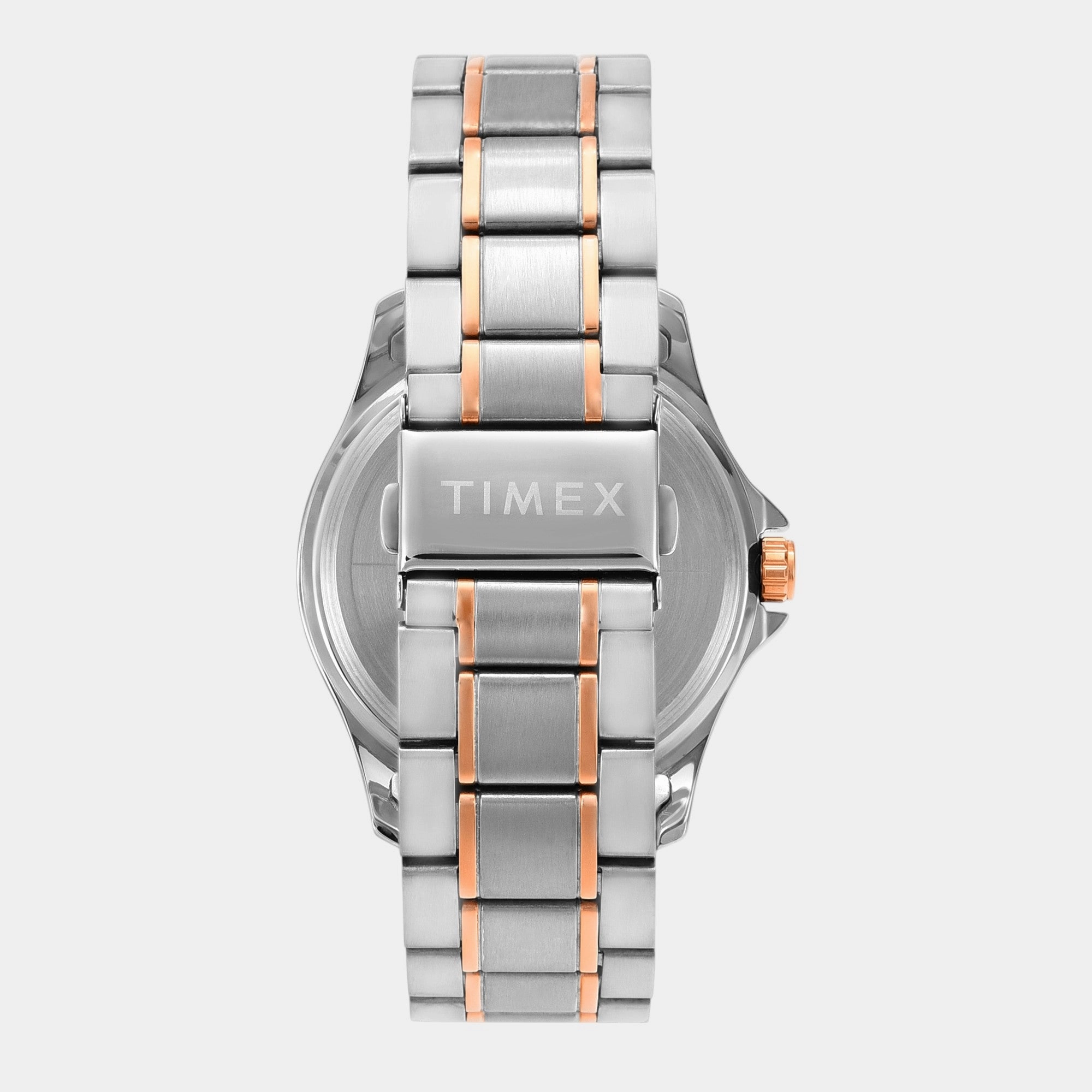 Men Quartz Blue Dial Analog Stainless Steel Watch TW000X131