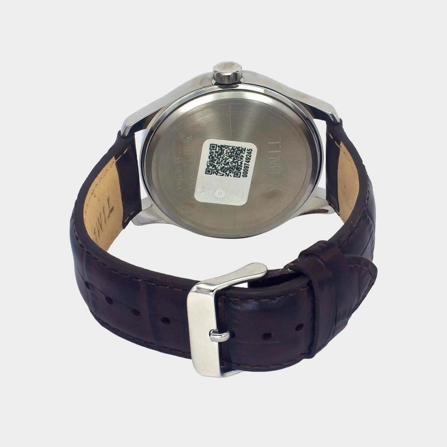 Men Quartz Brown Dial Multi-Function Leather Watch TW0TG7633