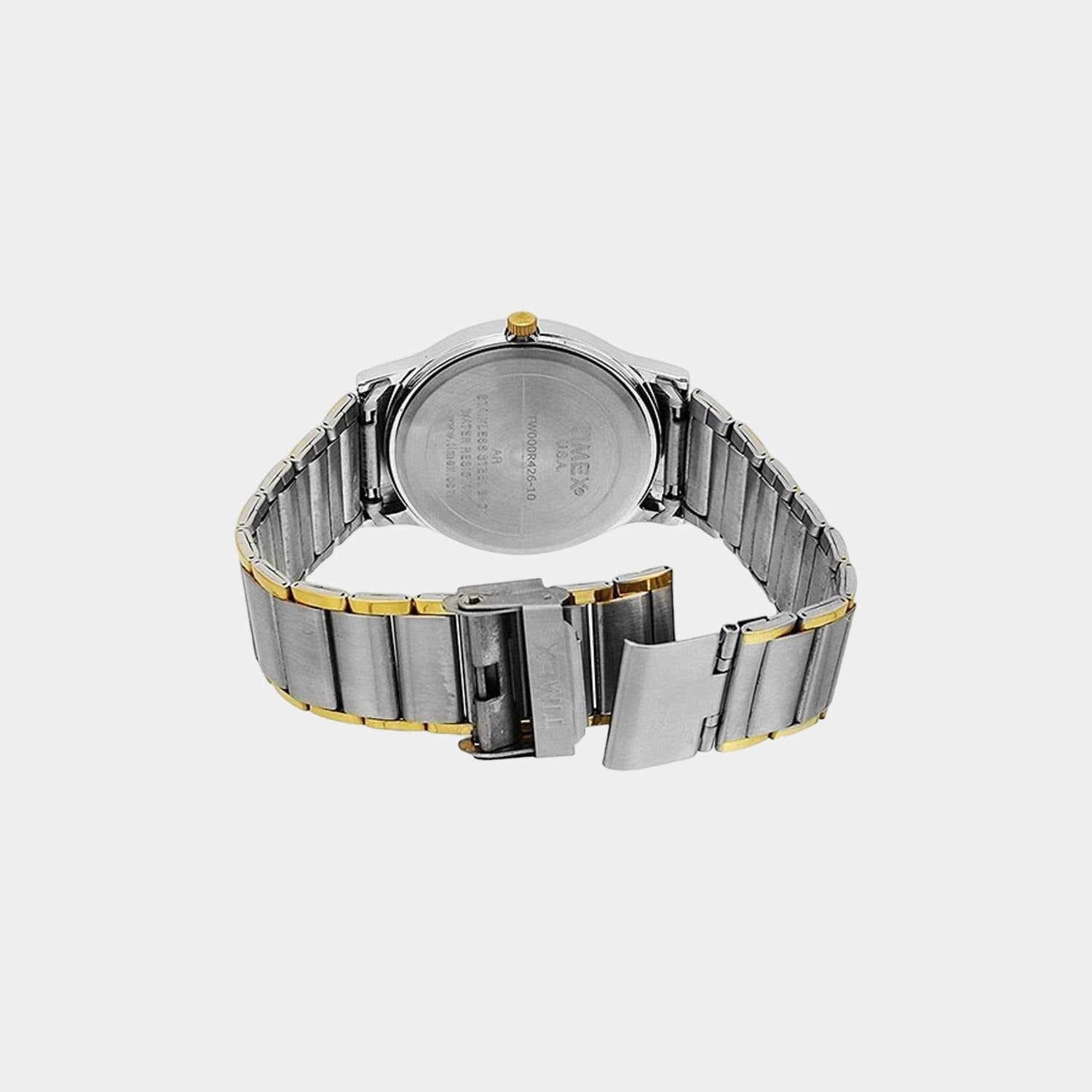 Men's Beige Analog Stainless Steel Watch TW000R426