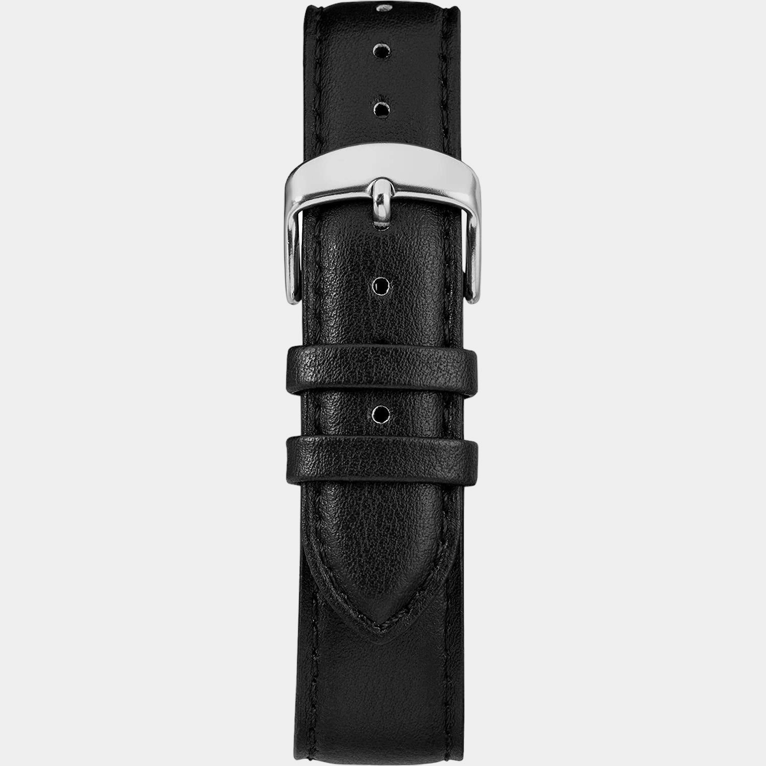 Men's Black Analog Leather Watch TW2R85500