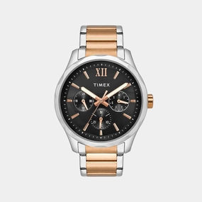 Men's Black Analog Stainless Steel Watch TW0TG7617