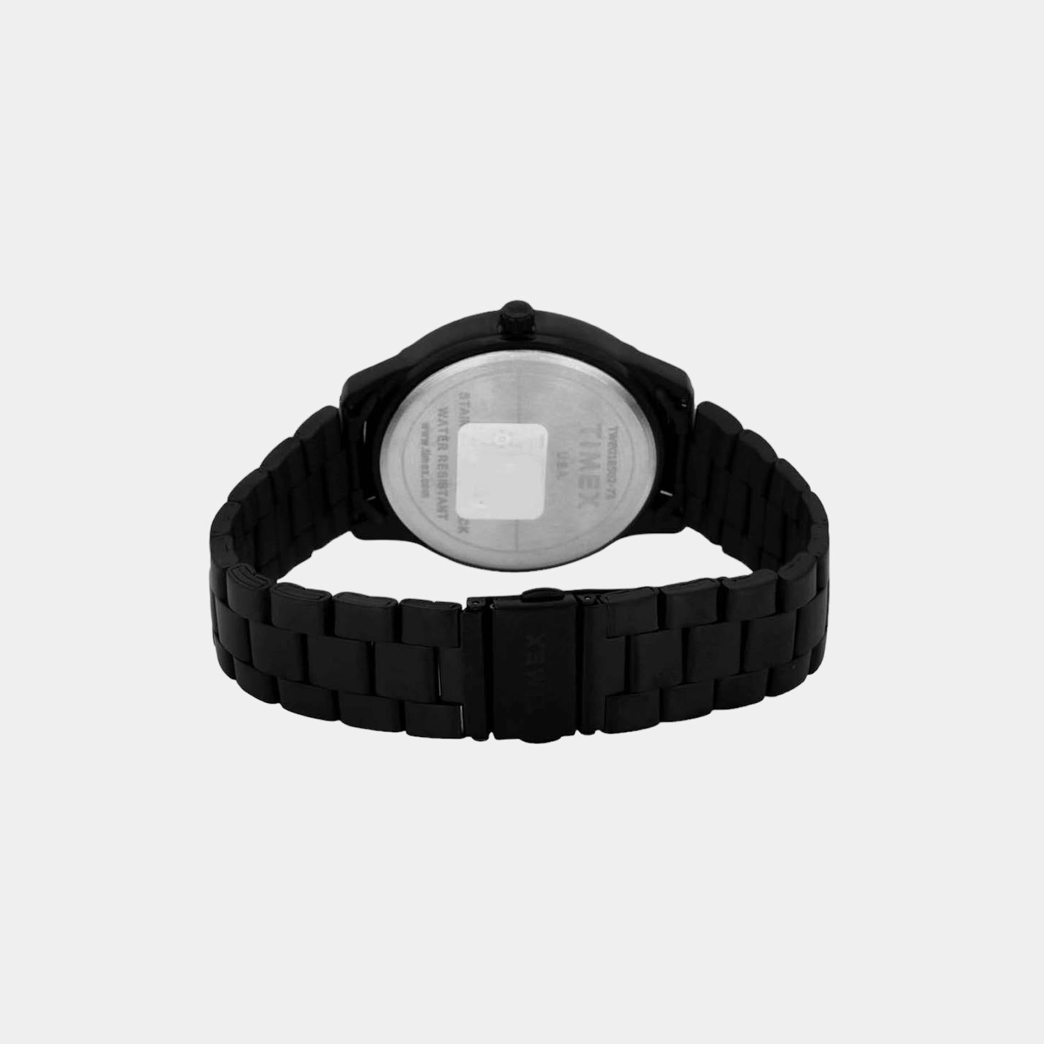 Men's Black Analog Stainless Steel Watch TWEG18502