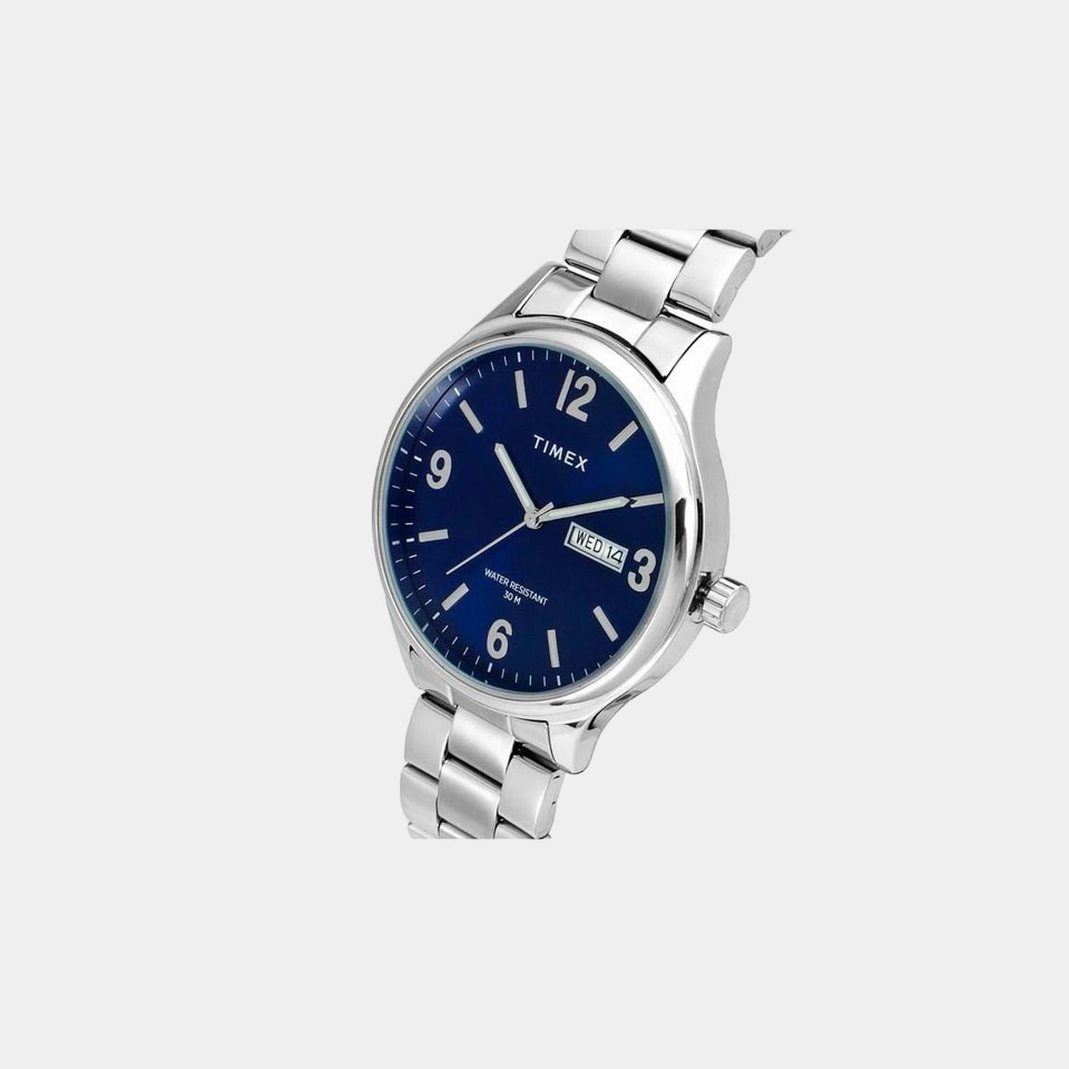 Men's Blue Dial Analog Stainless Steel Watch TWEG18420