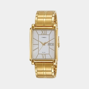 Men's Silver Analog Stainless Steel Watch TW000W905