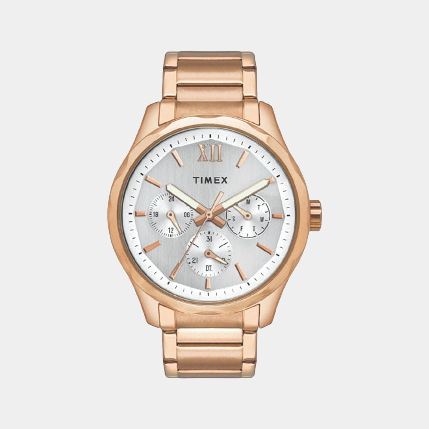 Men's Silver Analog Stainless Steel Watch TW0TG7605