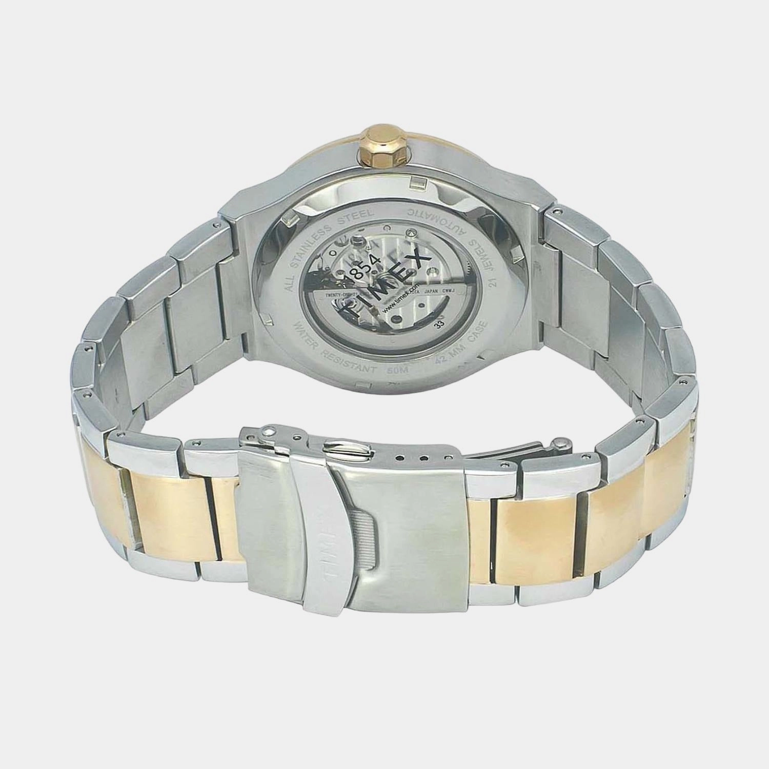 Men's Silver Analog Stainless Steel Watch TWEG20901