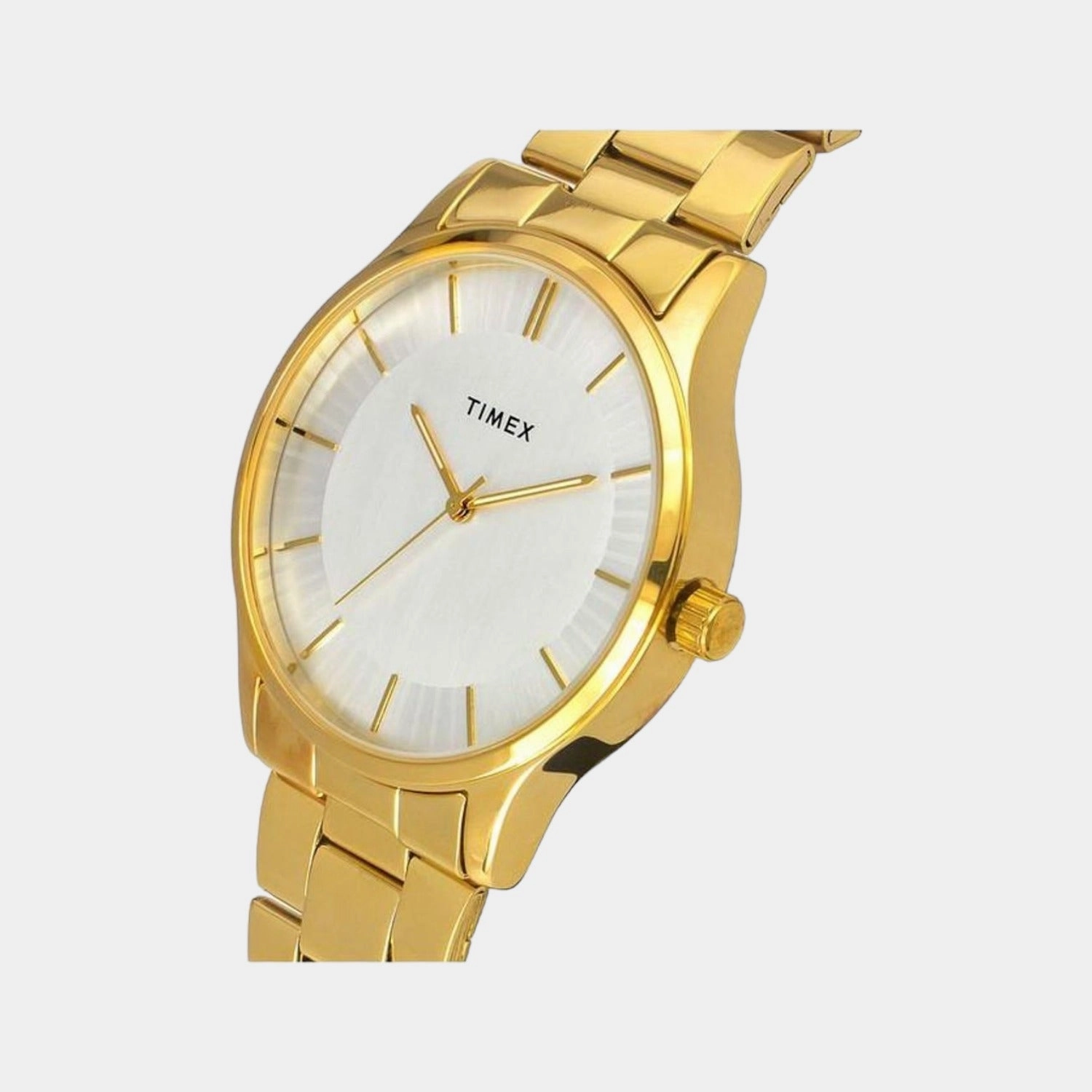 Men Silver Analog Stainless Steel Watch TW0TG8306