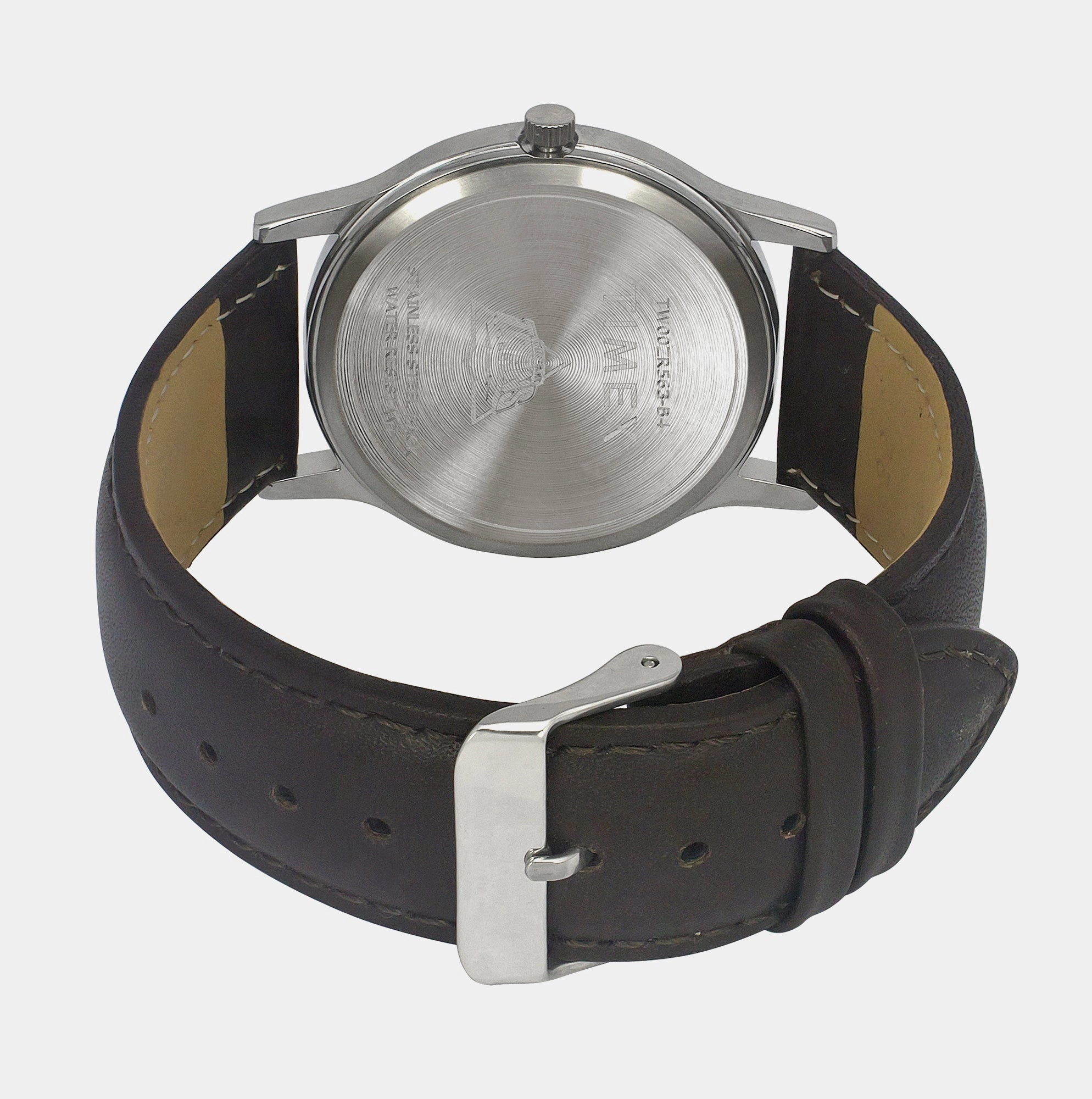 Men White Analog Leather Watch TW00ZR563