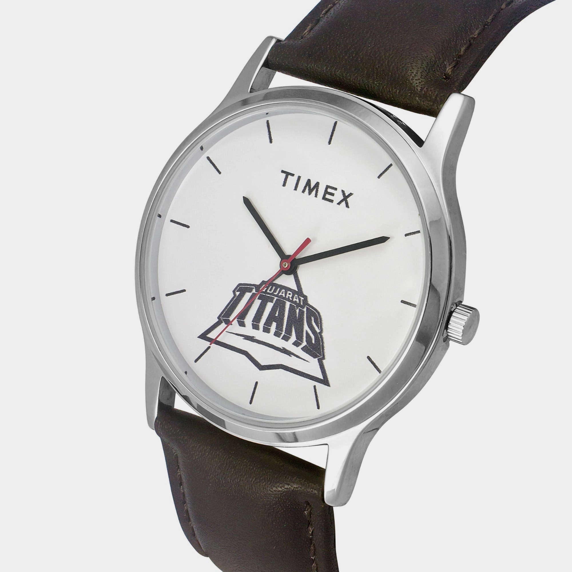 Men White Analog Leather Watch TW00ZR563