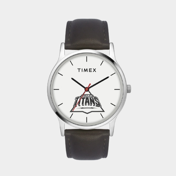Men White Analog Leather Watch TW00ZR563