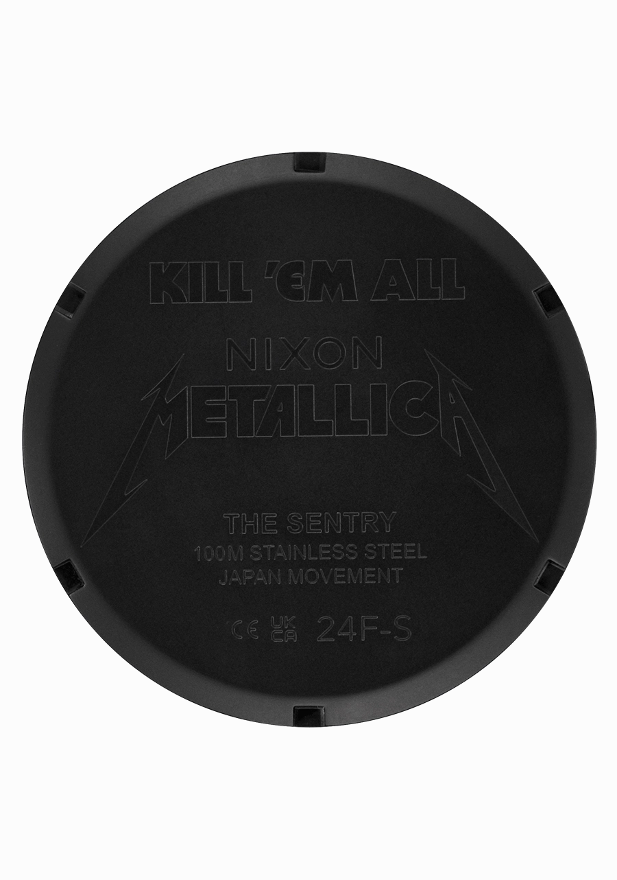 Metallica Sentry Stainless Steel - Black / Kill Em All