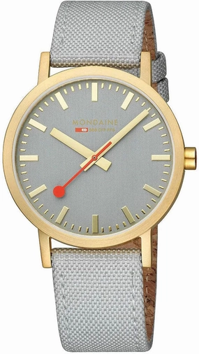 Mondaine Classic Good Gray Watch