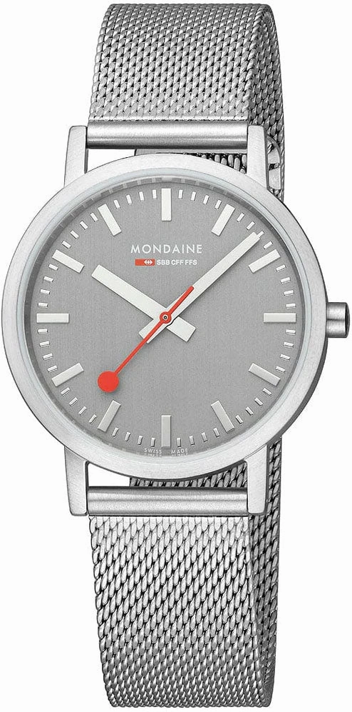 Mondaine Classic Good Grey Special Edition Watch