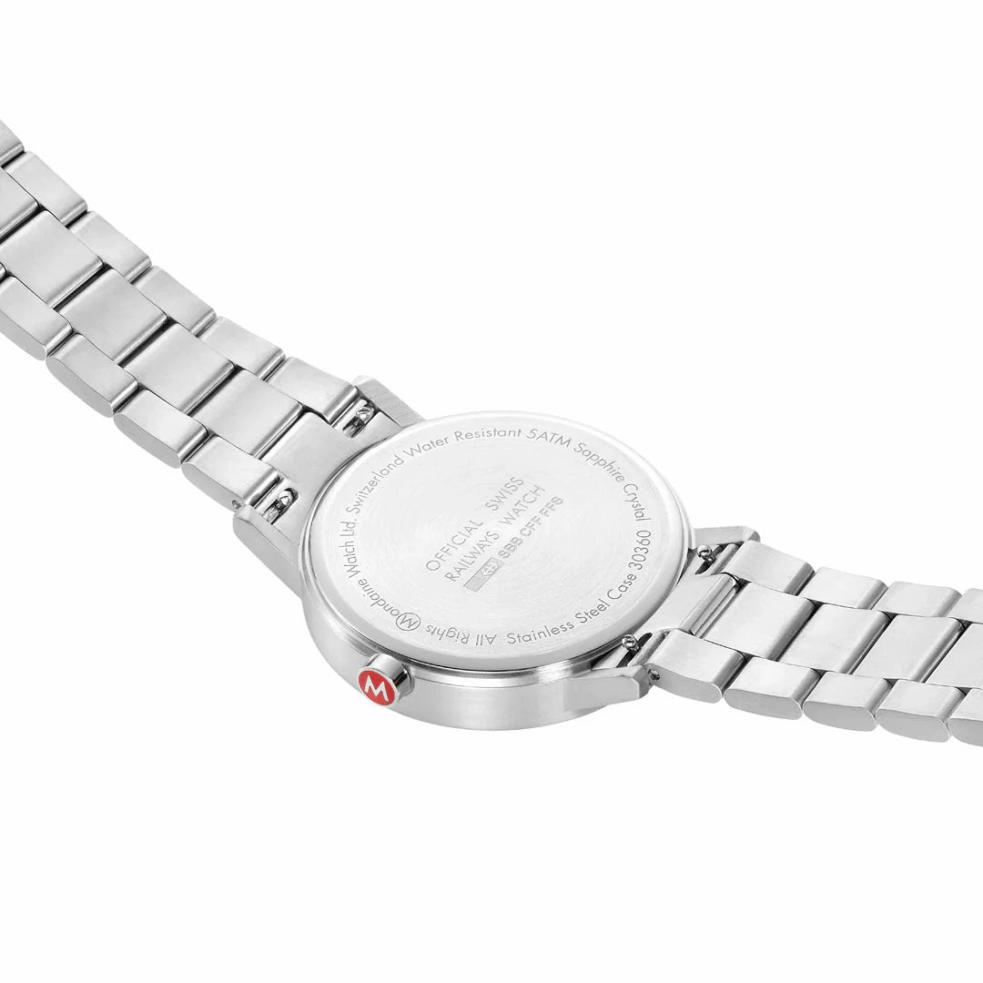 Mondaine Classic Grey Mens Watch